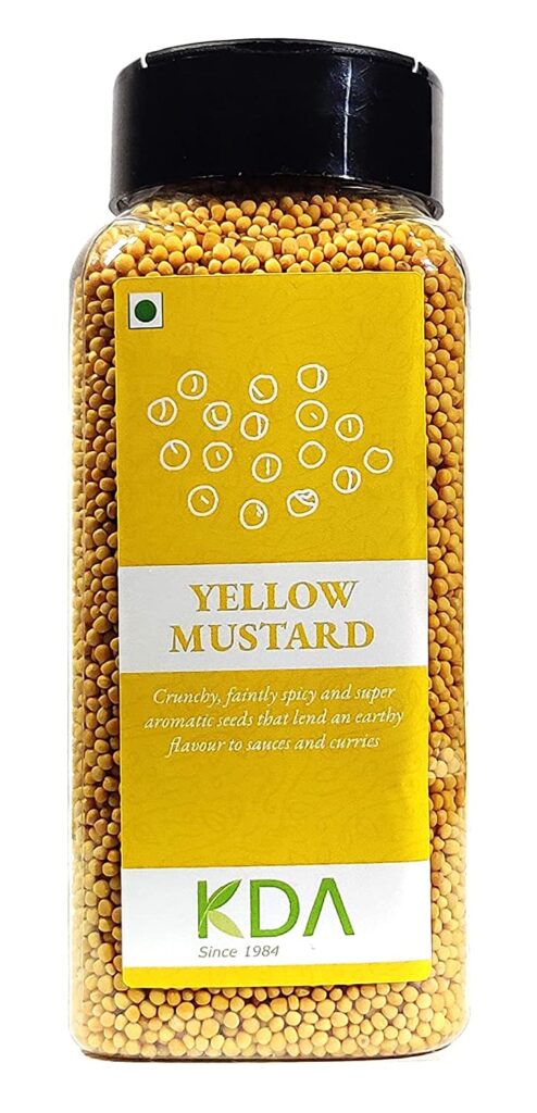 KDA Yellow Mustard Seeds (Peeli Sarson)