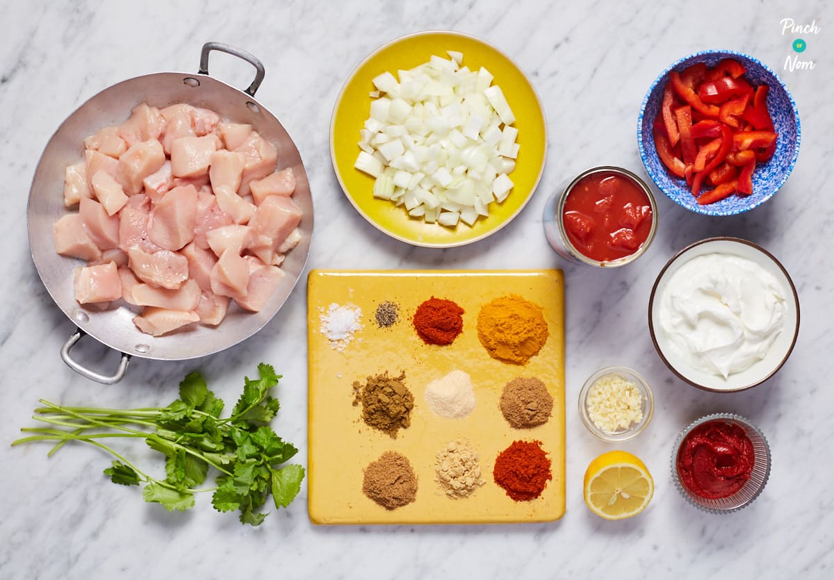 Ingredients of chicken tikka masala - Manvik Foods Ingredients of Chicken tikka masala