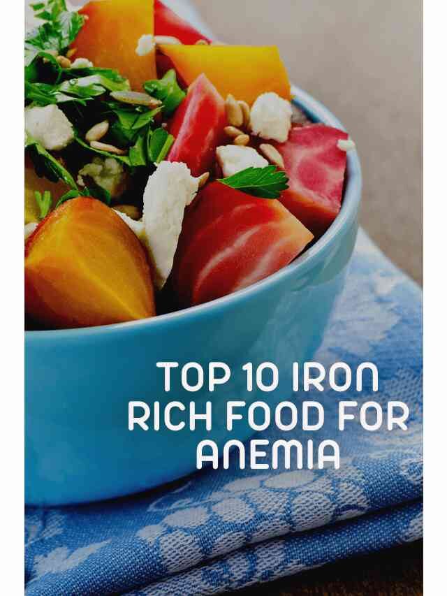 Top 10 iron rich food for anemia