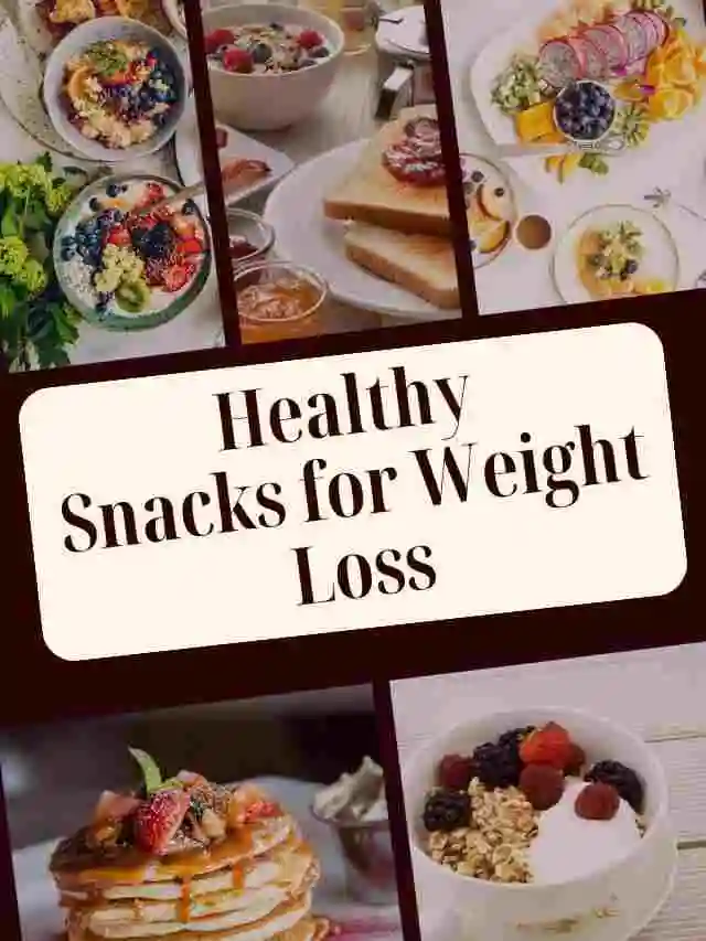 Healthy snacks for weight loss