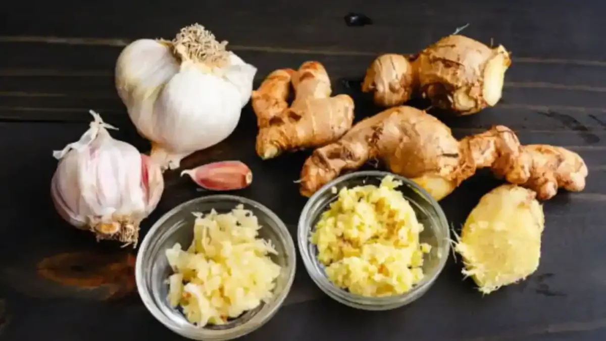 homemade ginger garlic paste