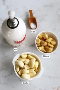 ginger garlic paste ingredients