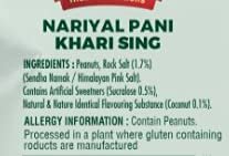 213ize28ciL - Manvik Foods Jabsons Coconut Gluten Free Nariyal Pani Khari Sing water peanut/Moongphali/Shengdane 400G - Image 8