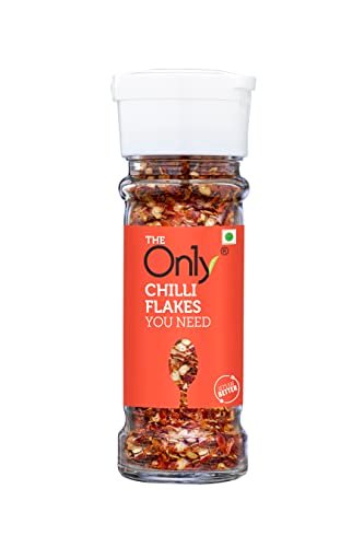 311ml3tmE4L - Manvik Foods On1y Chilli Flakes, 50g