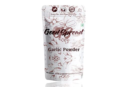 319xZi PKzL - Manvik Foods GoodSpread | Natural | Garlic Powder | 200 grams | No Preservatives | Vegan | Gluten Free | GMO Free | Ready to Use
