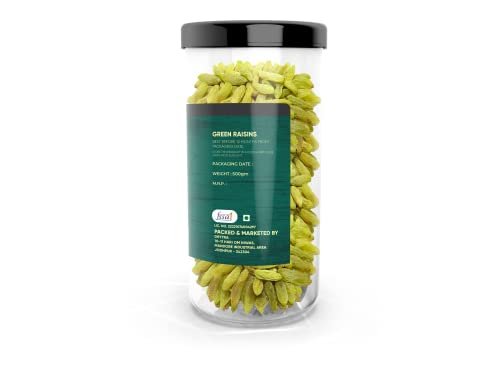 31AArSmR8yL - Manvik Foods Drytra Premium Raisins | Green Raisins |100% Pure Premium Green Raisins Seedless (1kg) - Image 4