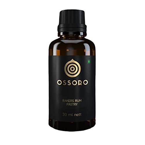 31Azn4I90LL - Manvik Foods Ossoro Baker's Rum Pastry, 30ml/ Glass Bottle