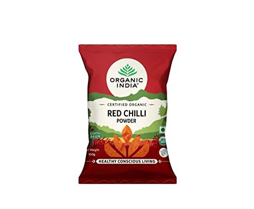 31LNAL8FKML - Manvik Foods ORGANIC INDIA Natural Food Additive Without Synthetic Pesticides Organic Red Chilli Powder 100gm - Image 4