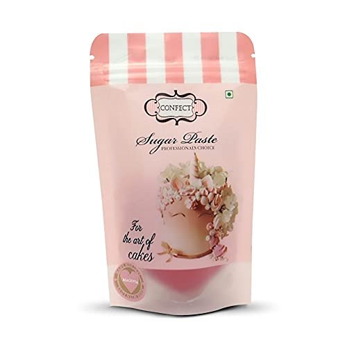 31OJiTBI3uL - Manvik Foods Confect Magenta Sugar Paste Fondant for Cake Decoration 250 Gms - Image 3