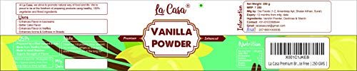 31PUMnl4jjL - Manvik Foods La Casa Premium Vanilla Powder | Combo Pack of 2 | Vanilla Flavor | 250g Each | - Image 5