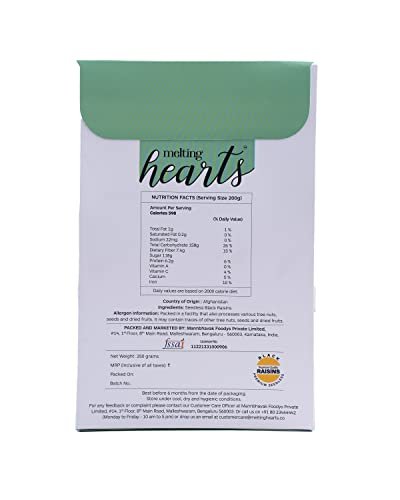 31djiV5UrYL - Manvik Foods Melting Hearts Black Raisins Premium Seedless 250 g - Image 3