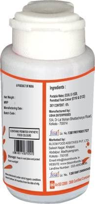 31jjYsFXusL - Manvik Foods Bloom Orange Liquid Color for Baking Cake, Indian Sweets, Ice Cream | Pack of 5 x 20ml (100 ml) - Image 5