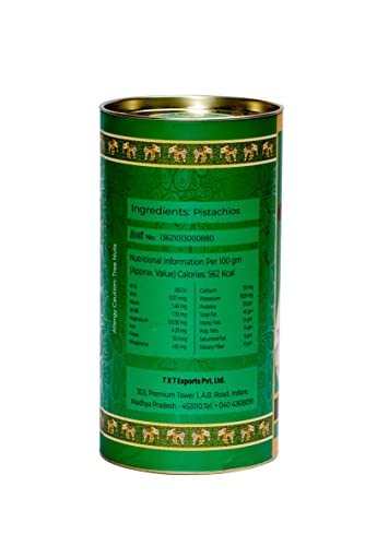 31kYOgkEWML - Manvik Foods TXT EXPORTS Roasted Salted Premium Pistachio Nuts (500g) - Image 8