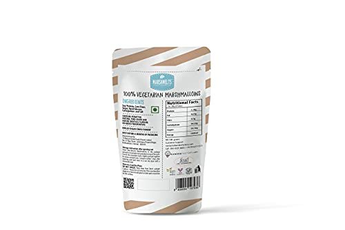 31lHUeRCGlS - Manvik Foods Veg Marshmelts Marshmallow - Salted Caramel - 100 g x 4 Packs - Image 4