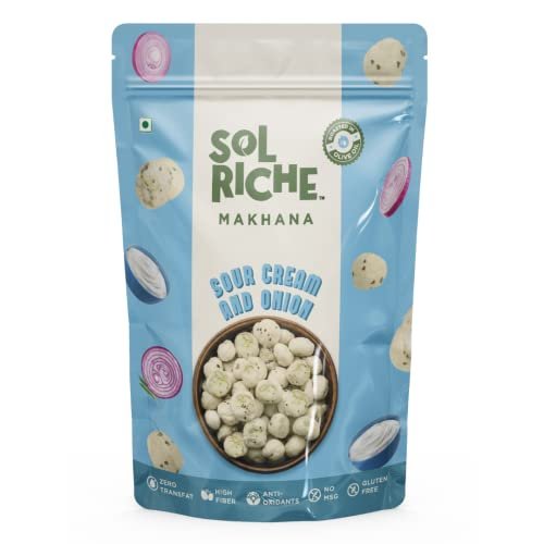 410BjapvcL - Manvik Foods Sol Riche Olive Oil Roasted Makhana - The Perfect Snack for Health-Conscious People - Image 3