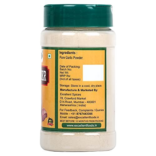 4115OM3ugVS - Manvik Foods EXCELLENT FOODS - Dehydrated Garlic Powder 100g - Image 4