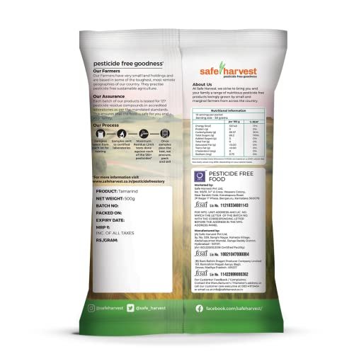 411pUKuW2ML - Manvik Foods Safe Harvest Pesticide-Free Seedless Tamarind | Seedless Emli | Soft & Delicious - 500g - Image 3