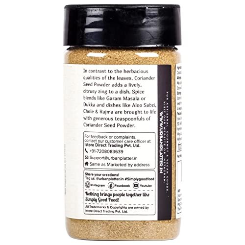 412JQHPYXSL - Manvik Foods Urban Platter Coriander Seed Powder, 80g | Dhania Powder - Image 4