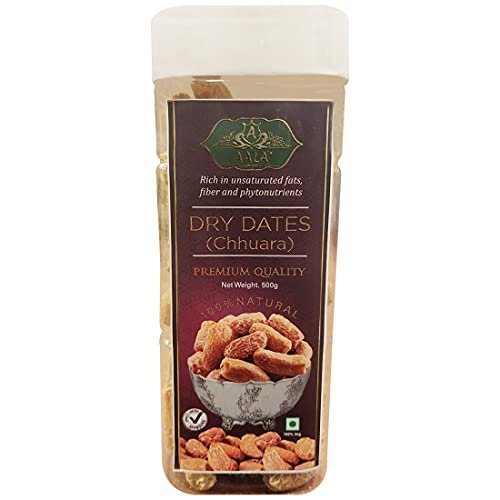 413 gP8C9sS - Manvik Foods AALA Dry Fruits Premium Yellow Dry Dates | Peela Sukha Khajoor (Pila Chuara) 500 gm Box / Jar (Pack of 1) - Image 3