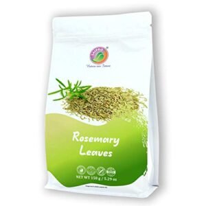 SAIPRO Nature Our Future Rosemary Dried Leaf, 150 Gm, for Skin Glow Herbal Tea Food| Hair| Sprinkler, Rosemary Flakes, Rosemary Leaves,100% Natural No Artificial Colour No Preservatives