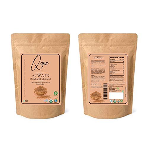 4147jMkDu5L - Manvik Foods Qzine Certified Organic Ajwain (Carom Seeds) - Image 3