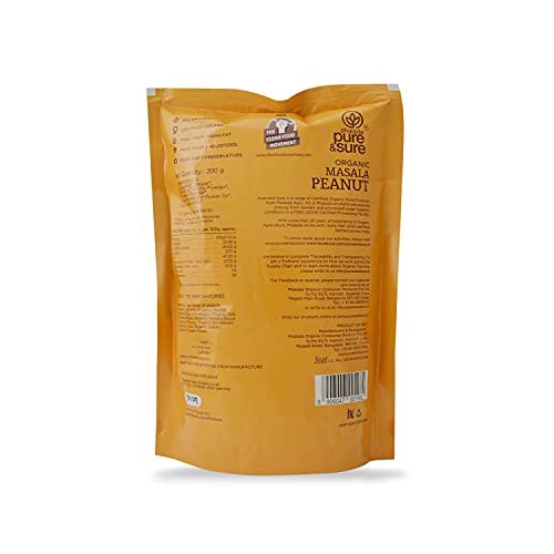 - Manvik Foods Organic Peanut Masala-200Gms - Image 3