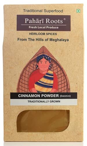 415 uU7HJWL - Manvik Foods Pahari Roots - Fresh Local Produce Cinnamon Powder, 200 Gm