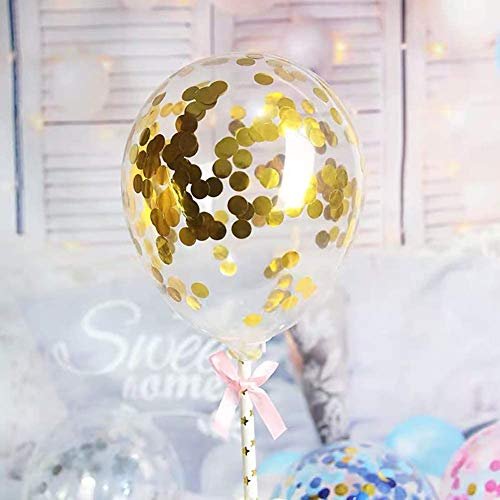 415dDLByqRL - Manvik Foods Party Propz Happy Birthday Cake Topper - 6Pcs, Birthday Decoration Items For Girl | Cake Toppers For Cake Decoration | Happy Birthday Cake Topper | Cake Decoration Items | Confetti Balloon Cake Topper - Image 6