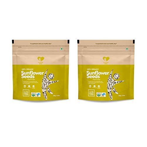 416mn9J1oKL - Manvik Foods Nourish You Organic Sunflower Seeds Sunflower Seeds (100G) Each - Raw Sunflower Seeds for Eating | Diet Food | Healthy Snack | Rich in Protein & Fiber (Pack of 2 )