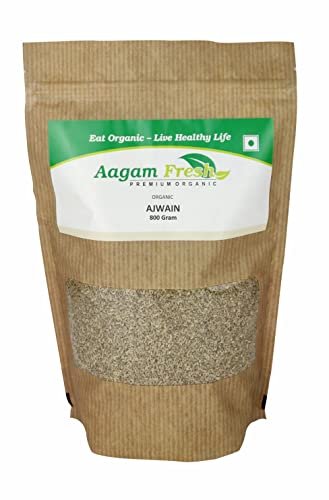 417s0yQPttL - Manvik Foods Aagam Fresh Organic Ajwain | Carrom Seed | Bishop's Weed - अजवाइन