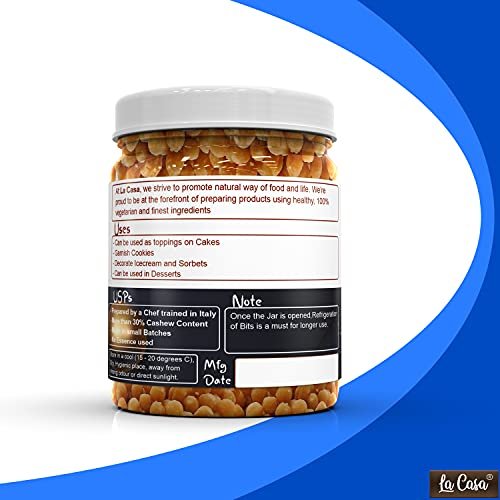 418RtUd48CS - Manvik Foods La Casa Premium Butterscotch Nuts | Combo of 3 | Crunchy Nuts Bits for Cakes & Cookies Decoration | 3 x 250g | - Image 3