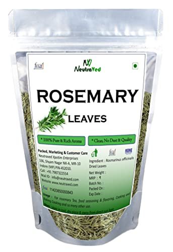 418hBs5ZHaL - Manvik Foods NeutraVed Rosemary Dried Leaf - (100 Gm)