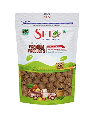 419lnlJRWiL - Manvik Foods SFT Walnut Inshell (Akhrot) 1Kg