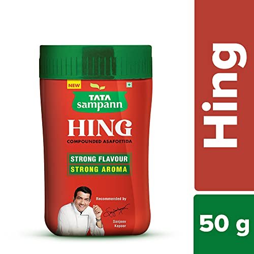 - Manvik Foods Tata Sampann Hing (Bandhani Hing), Recommended by Chef Sanjeev Kapoor, Compounded Asafoetida, 50g - Image 3