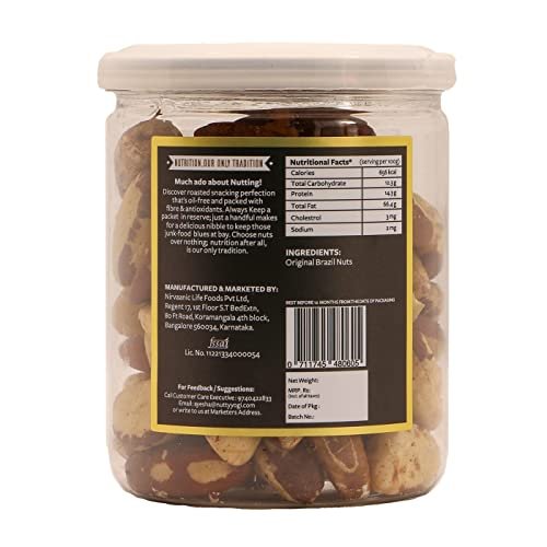 41AAA2lTt2L - Manvik Foods Nutty Yogi Premium Jumbo Brazil Nuts | No Preservative - 200gm - Image 4
