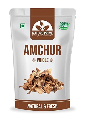 41AzhYLYdmL - Manvik Foods Nature Prime Dry Mango Slice | aamchur | amchur Slices (250Gm)