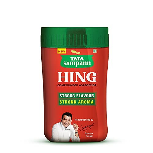 41BF5JCSp1L - Manvik Foods Tata Sampann Hing (Bandhani Hing), Recommended by Chef Sanjeev Kapoor, Compounded Asafoetida, 50g