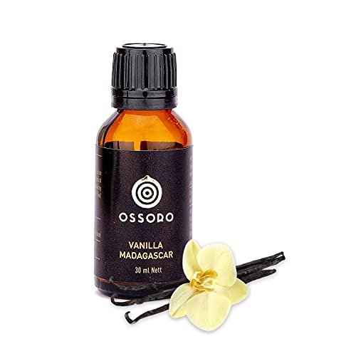 41BvoZliEtL - Manvik Foods Ossoro Vanilla Madagascar Flavour Essence, 30 ml/ Glass Bottle for Baking Ideal for Cakes, Sauces, Cookies, Ice Creams, Chocolate & Cocktail