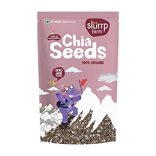 41D2NbELijL - Manvik Foods Slurrp Farm Organic Chia Seeds, 100 G