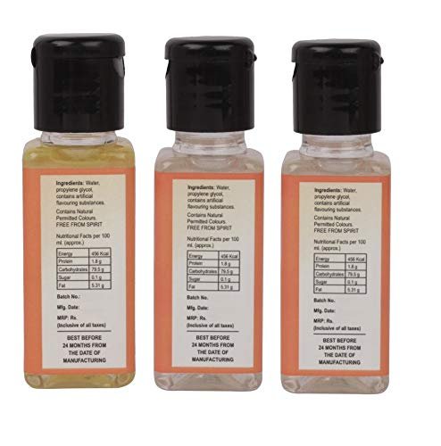 41Dc7RfJjrL - Manvik Foods foodfrillz Rose, Kewra & Kesar Food Essence Flavor for Cakes, Jams, Cookies, Ice Creams, Sweets - (Pack of 3, 30 ml Each) - Image 4
