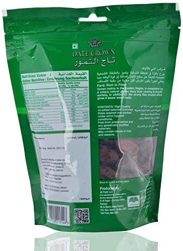 41EndPHkF2L - Manvik Foods Dry Fruit Wala Date Crown Fard UAE Dates 500gms - Image 3