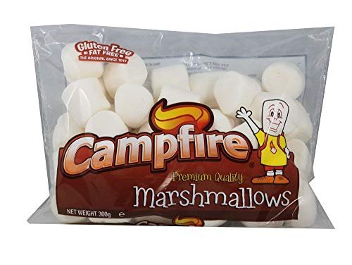 41GFlYgI9TL - Manvik Foods Campfire Premium Gluten Free & Fat Free Marshmallows, 300g