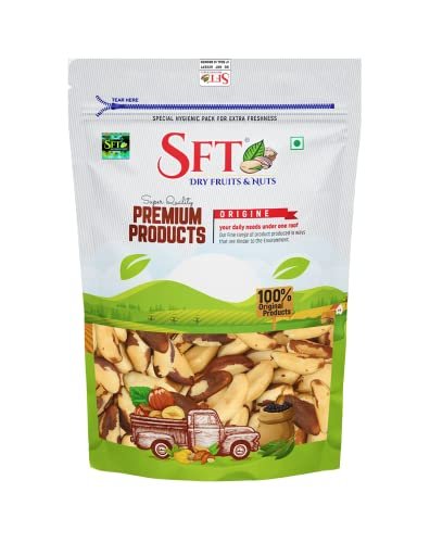 41H8tJFZG5L - Manvik Foods SFT Brazil Nuts 100 Gm