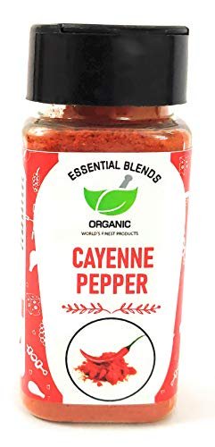 - Manvik Foods Essential Blends Organic Cayenne Pepper (50 Gm) | No Artificial Colour | No Preservative