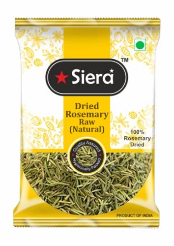 41Hqc6yrvbL - Manvik Foods Siera Rosemary Dried Leaves (100% Natural) | Dried Rosemary Leaves for Hair Growth | Rosemary Tea | Rose Mary | Rose Merry leaf- (100 gm)
