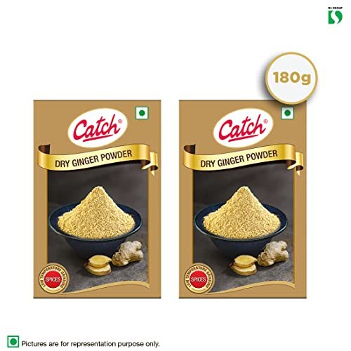 41IjpRN1uOL - Manvik Foods Catch Dry Ginger Powder 90 GMS - Pack of 2(180 GMS) - Image 4