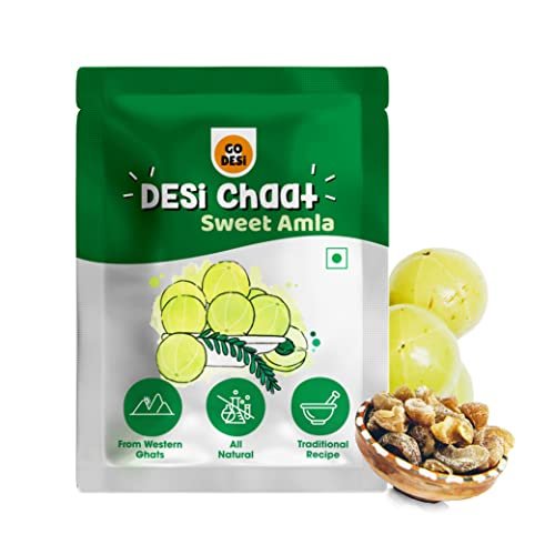 41Je8VPYvEL - Manvik Foods Go Desi Dried Sweet Amla Candy | Amla Candy | Dry Amla | Gooseberry | Natural Amla Candy from Western Ghats - (Pack of 10) , 300gm