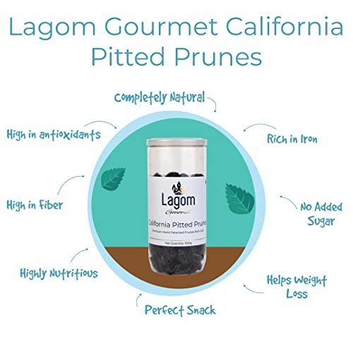 41JnSomVL3L - Manvik Foods Lagom Gourmet California Pitted Prunes, 1 Kg | Dried Plums | No Added Sugar | Gluten Free | Vegan | Non GMO | Prunes Dry Fruit - Image 5