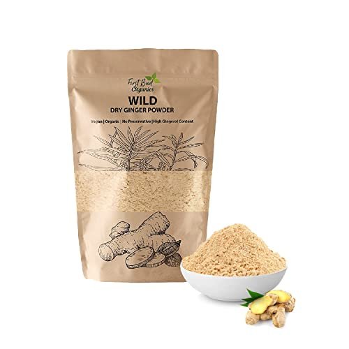 41KTGBFDyWL - Manvik Foods First Bud Organics Wild Dry Ginger Powder (250g) | Organic Ginger Powder with High Gingerol Content (70.46mg/100 gm) for Cooking and Health Benefits | Aromatic and Fresh Saunth Powder - Image 3