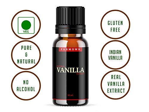 41LCwdhf6mL - Manvik Foods FarmOwn Natural Real Vanilla Extract 30 ml Essence for Cooking, Baking, Food, Milk, Ice Cream, Cake - Image 4